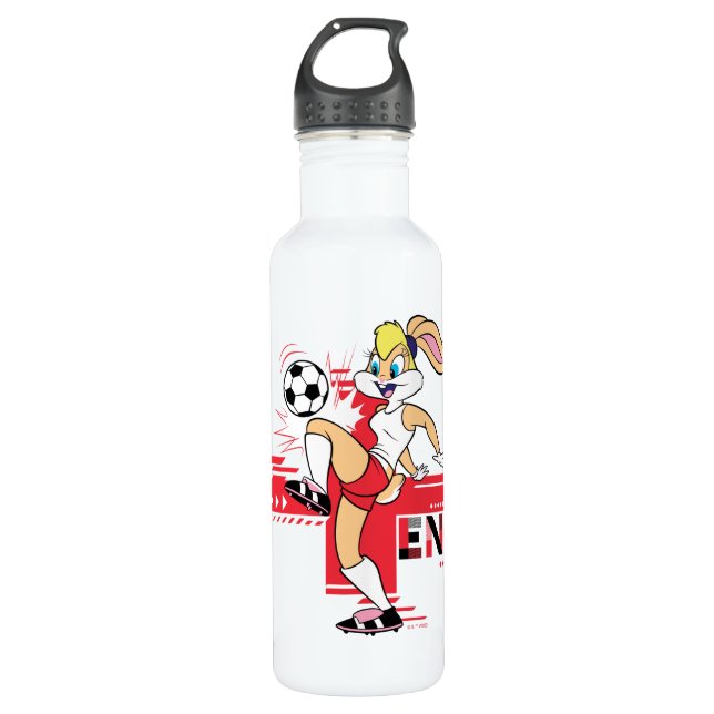 Botella De Agua Lola Bunny Team England Soccer Graphic (Anverso)