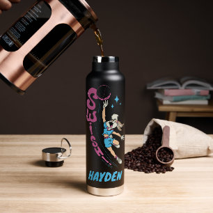 Botella De Agua Lola Buny "¡SUIZO!" Dunk de baloncesto