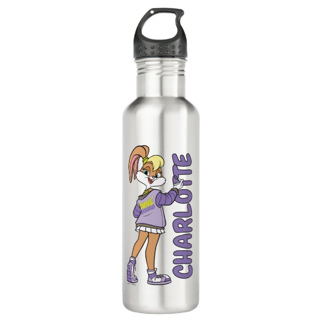 Botella De Agua Lola TUNE SQUAD™ Varsity Heart (Anverso)