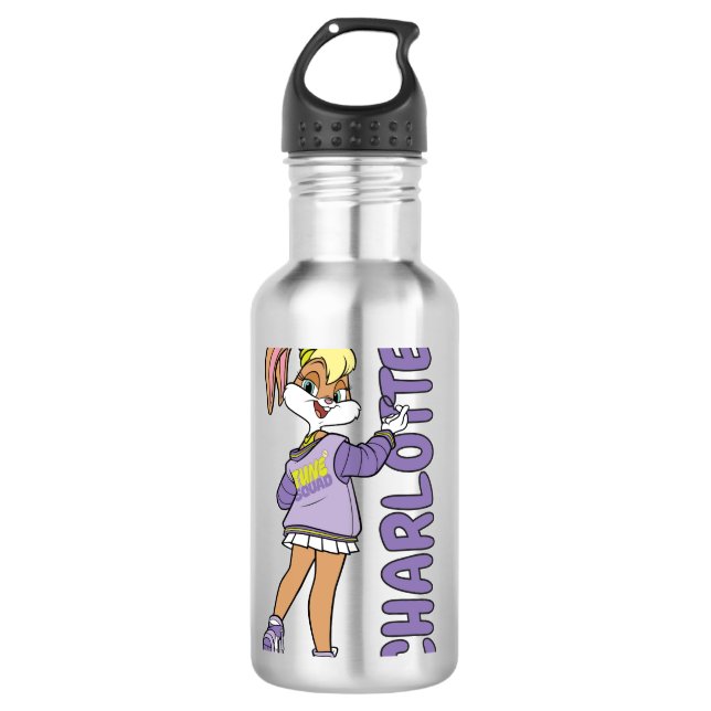 Botella De Agua Lola TUNE SQUAD™ Varsity Heart (Anverso)