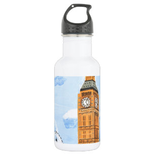 Botella De Agua London Big Ben