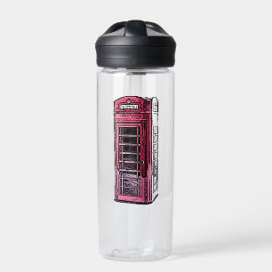 Botella De Agua London Red Telepoth Icic British Travel