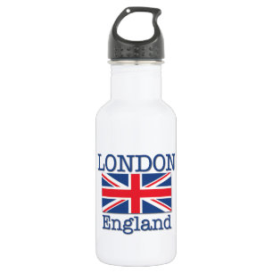 Botella De Agua Londres y Union Jack
