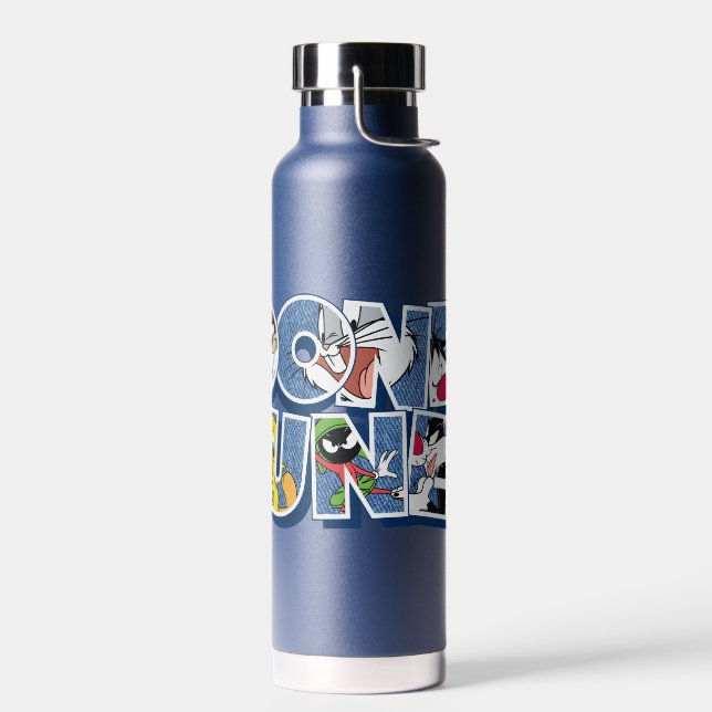 Botella De Agua LOONEY TUNES™ Characters in Lettering (Izquierdo)