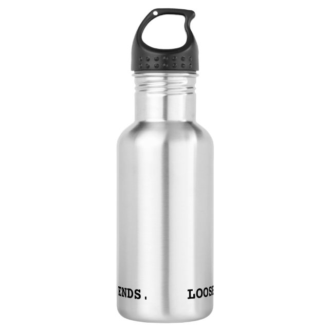 Botella De Agua Loose Ends Minimalist Modern Insulated  (Anverso)