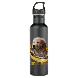 Botella De Agua Lord of the Treats - Funny beige Labrador puppy
