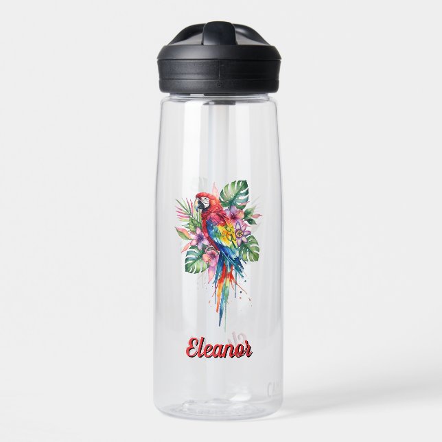 Botella De Agua Loro (Delante)