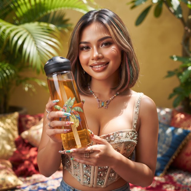Botella De Agua Loro (Subido por el creador)