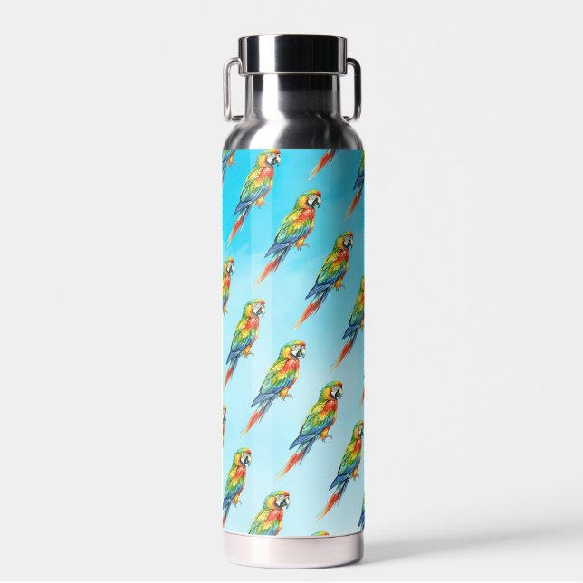 Botella De Agua Loro (Delantero)