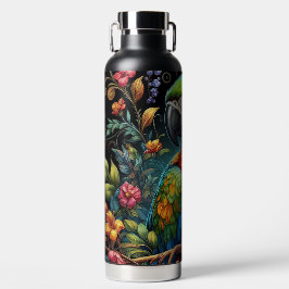 Botella De Agua Loro colorido