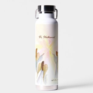Botella De Agua Los ángeles religiosos personalizados