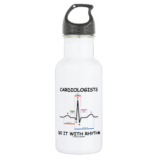Botella De Agua Los cardiólogos lo hacen con el ritmo (ECG/EKG)