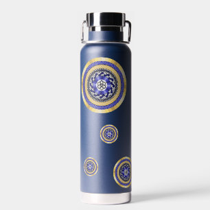 Botella De Agua Los colores de los años nuevos