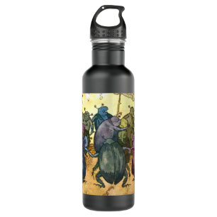 Botella De Agua Los escarabajos celebran el verano medio