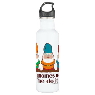 Botella De Agua Los gnomos hicieron que lo hace