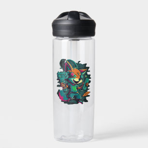Botella De Agua Los lobos juegan juegos