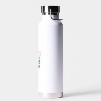 Botella De Agua Los sueños florecen aquí