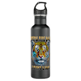 Botella De Agua Los tigres son jefe | I Aint Lion