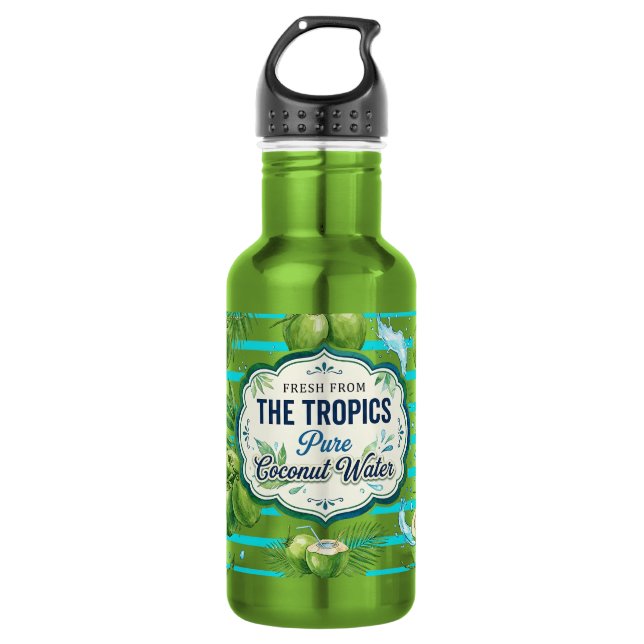 Botella De Agua Los Trópicos (Anverso)
