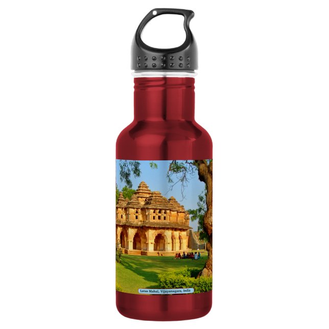 Botella De Agua Lotus Mahal, Vijayanagara, India (Anverso)