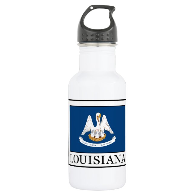 Botella De Agua Louisiana (Anverso)