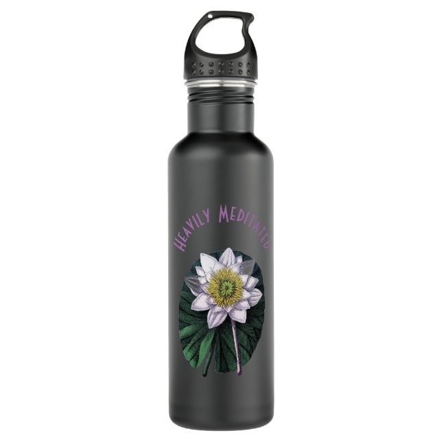 Botella De Agua Louts divertidos muy meditados (Anverso)