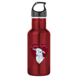 Botella De Agua Love Lambs