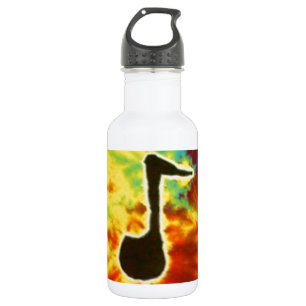 Botella De Agua Love Music Note Tie Dye PhatDyes