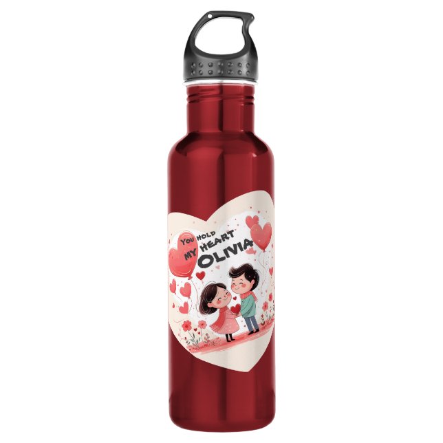 Botella De Agua love water bottler (Anverso)