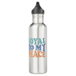 Botella De Agua Loyal to My Peace Water Bottles