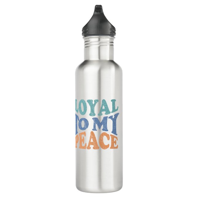 Botella De Agua Loyal to My Peace Water Bottles (Derecha)