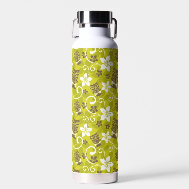 BOTELLA DE AGUA LUAU TIKI PATTERN (Delantero)