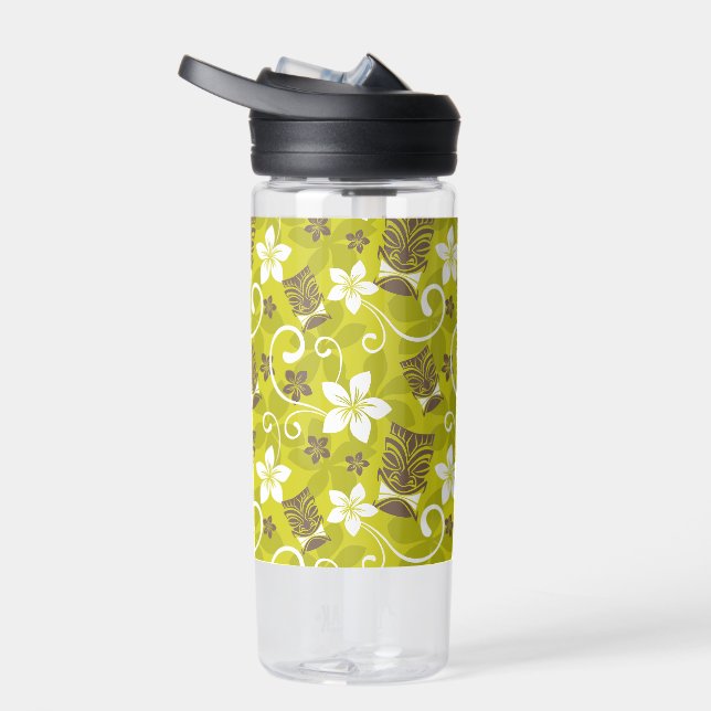 BOTELLA DE AGUA LUAU TIKI PATTERN (Derecho)