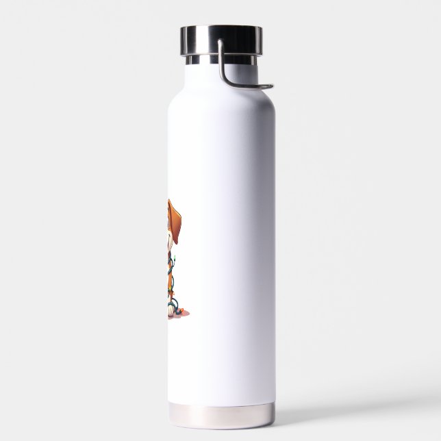 Botella De Agua Luces de sabueso alegre (Izquierdo)