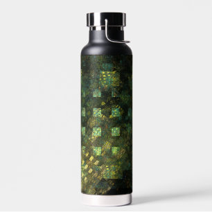 Botella De Agua Luces en la ciudad Resumen arte