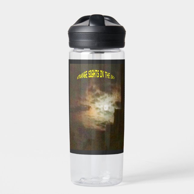 Botella De Agua Lugares extraños en el cielo (Delante)