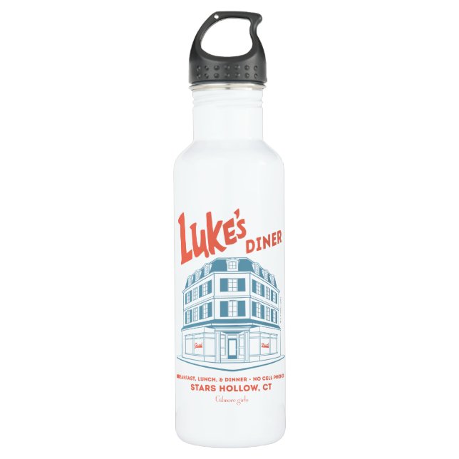 Botella De Agua Luke’s Diner Stars Hollow Design (Anverso)