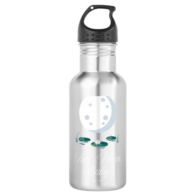Botella De Agua ¡Luna llena, bebé! - El Lotus Blanco (Anverso)