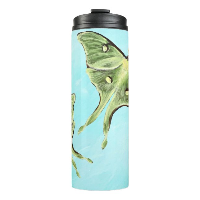 Botella de agua Luna Moth (Anverso)
