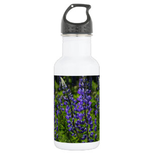 Botella De Agua Lupines azules