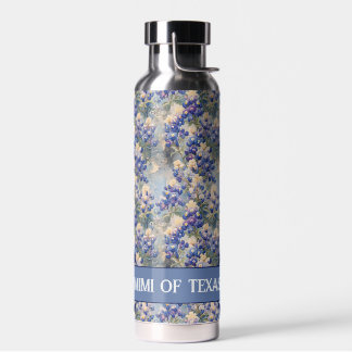 Botella De Agua Lupinos conmemorativos de Texas,
