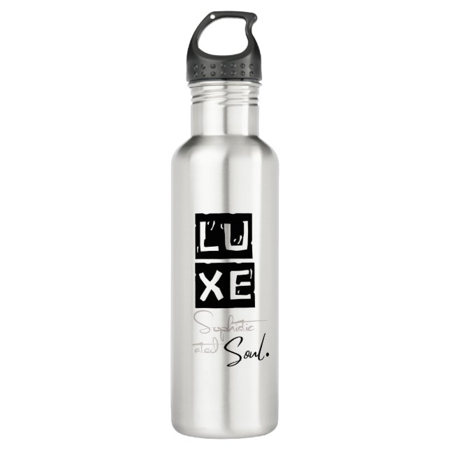 Botella De Agua LUXE Sophisticated Soul (Anverso)