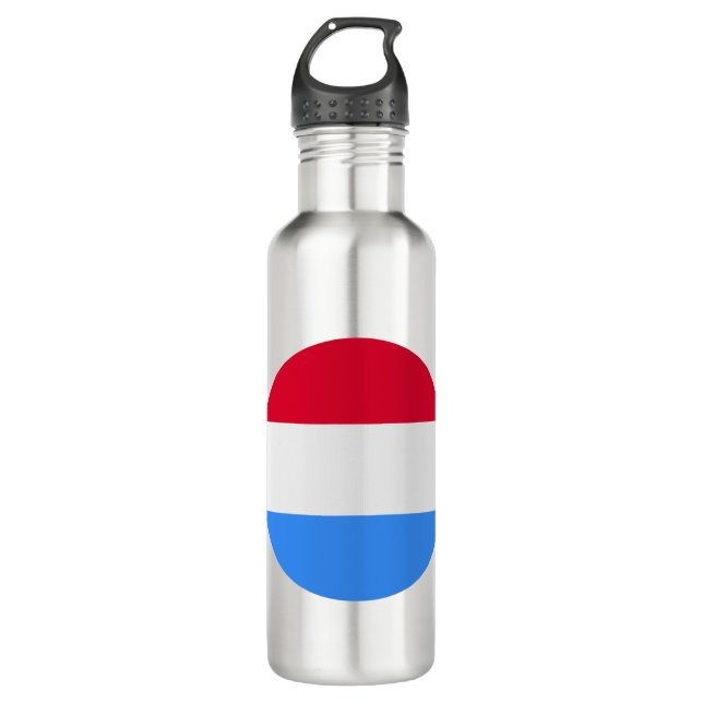 Botella De Agua Luxembourg Flag (Anverso)