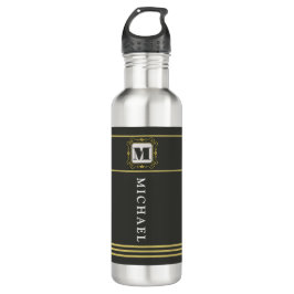 Botella De Agua Luxury minimal Modern monogram