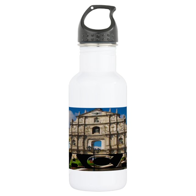 Botella De Agua Macao (Anverso)