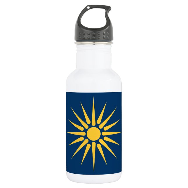 Botella De Agua Macedonia Flag Liberty Bottle (Anverso)
