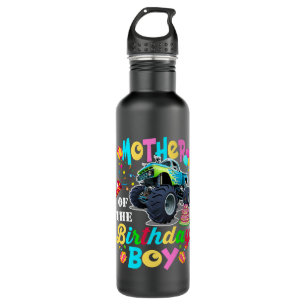 Botella De Agua Madre del niño cumpleaños Monstruo Camión cumpleañ