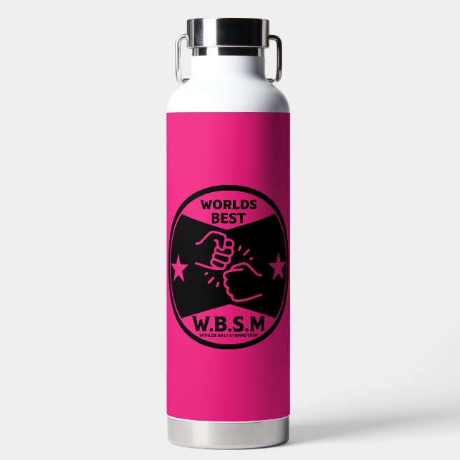 BOTELLA DE AGUA MADRE MEJOR PASO DEL MUNDO (Delantero)