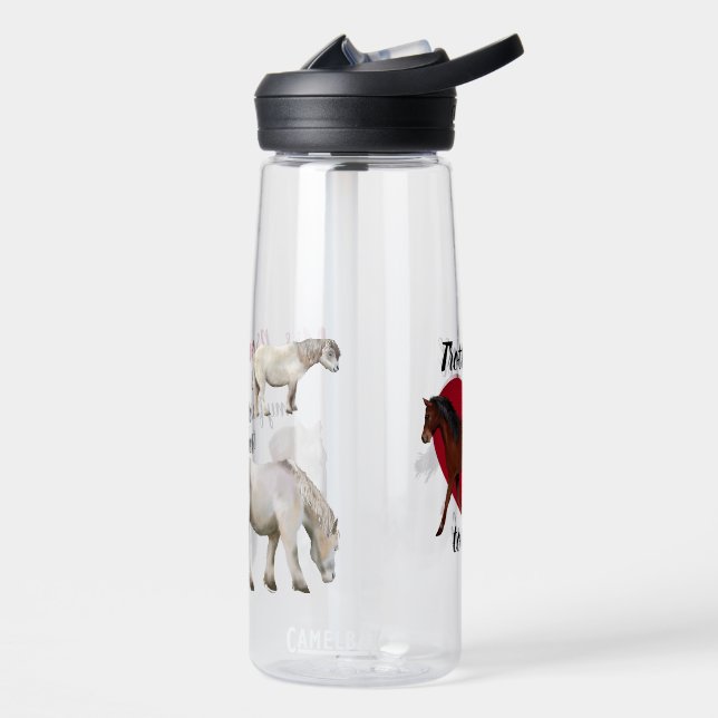 Botella De Agua Maestra Amante de los Caballos (Izquierdo)