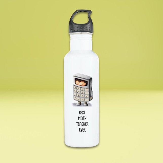 Botella De Agua Maestra de matemáticas (Subido por el creador)